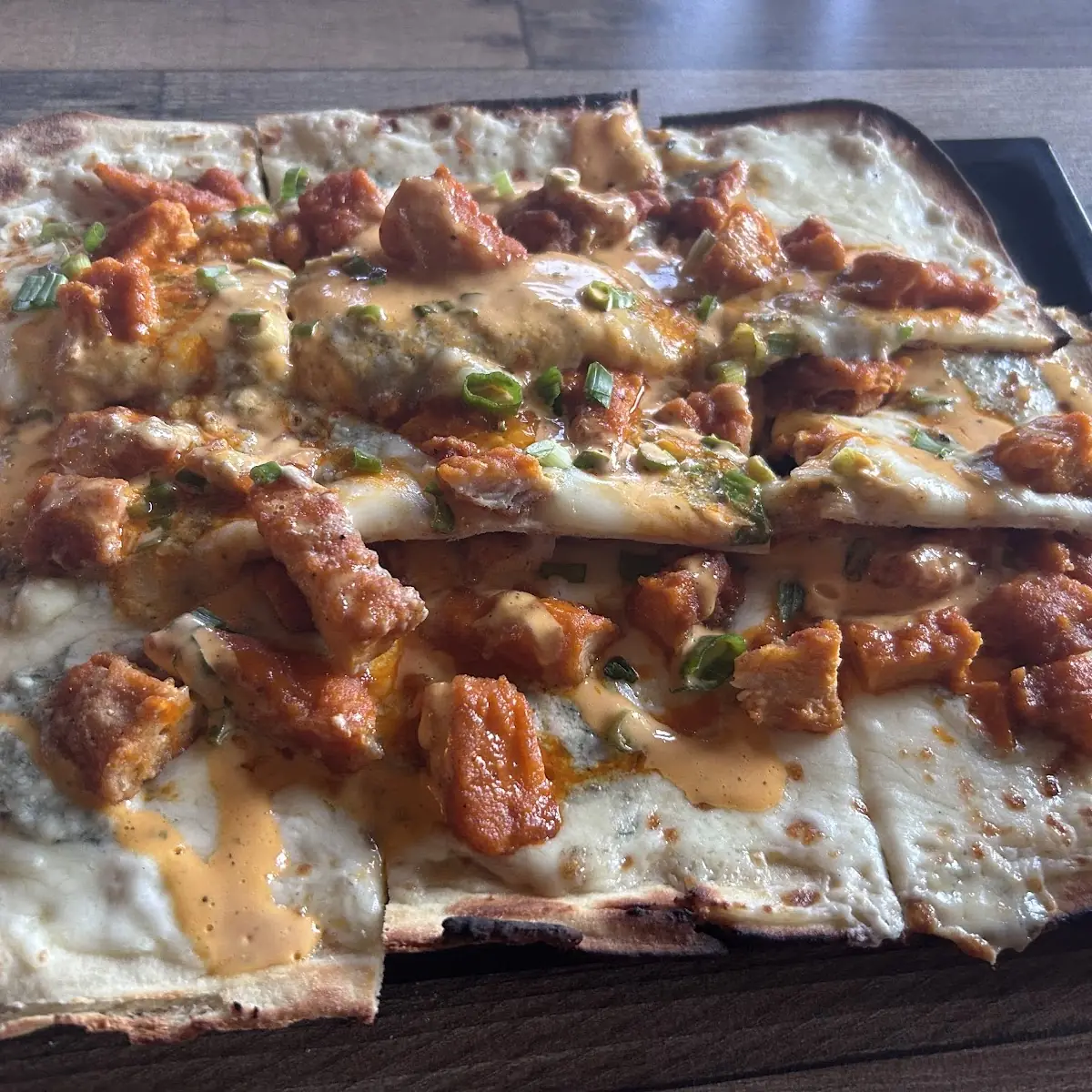 Buffalo Chicken Flatbread