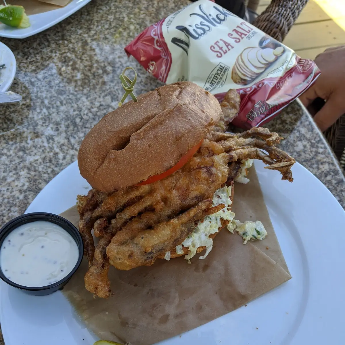 Soft Shell & Crab Cake