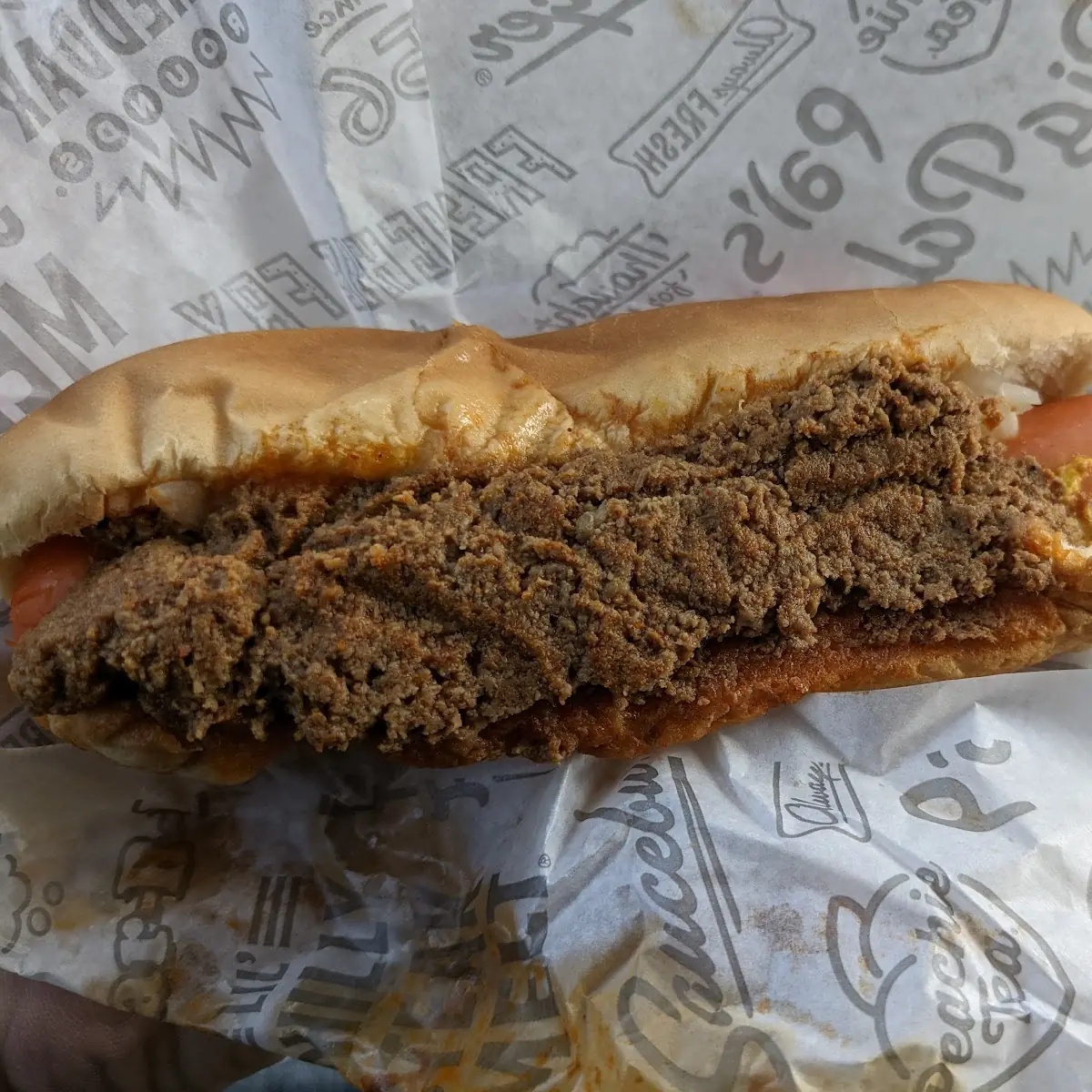 Beef Patty Sandwich
