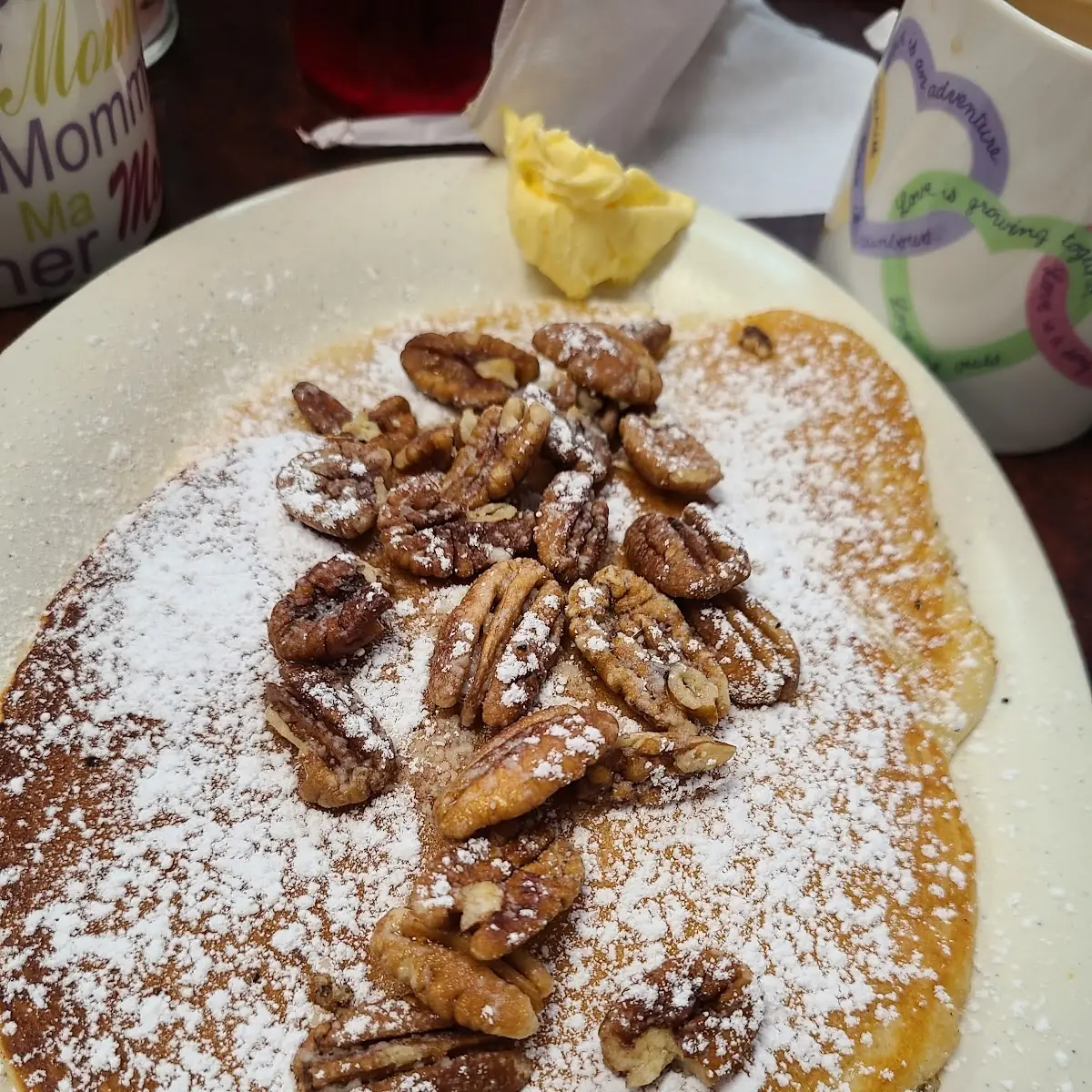 Pancakes with Pecans