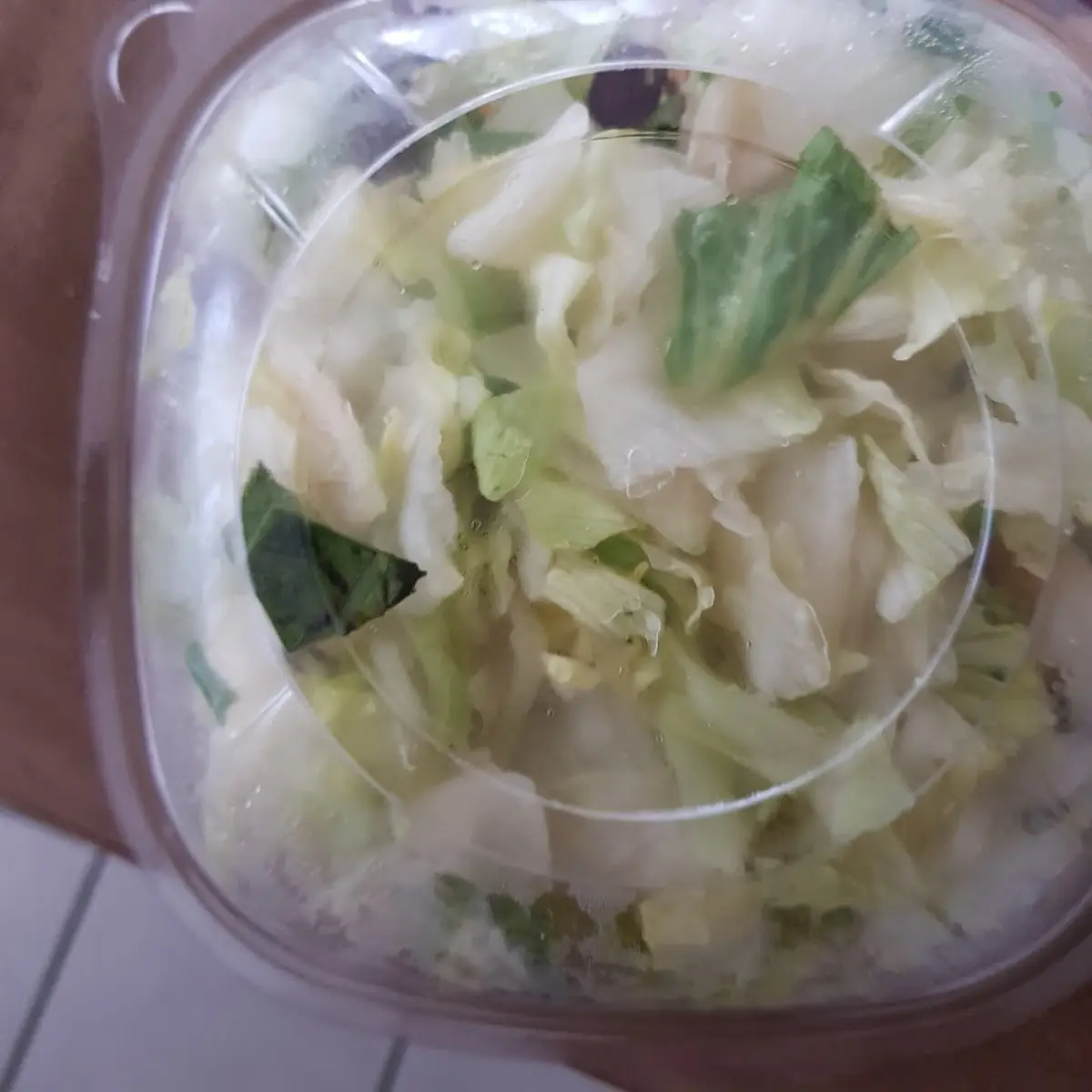 Ensalada César Con Pollo Con Almendras