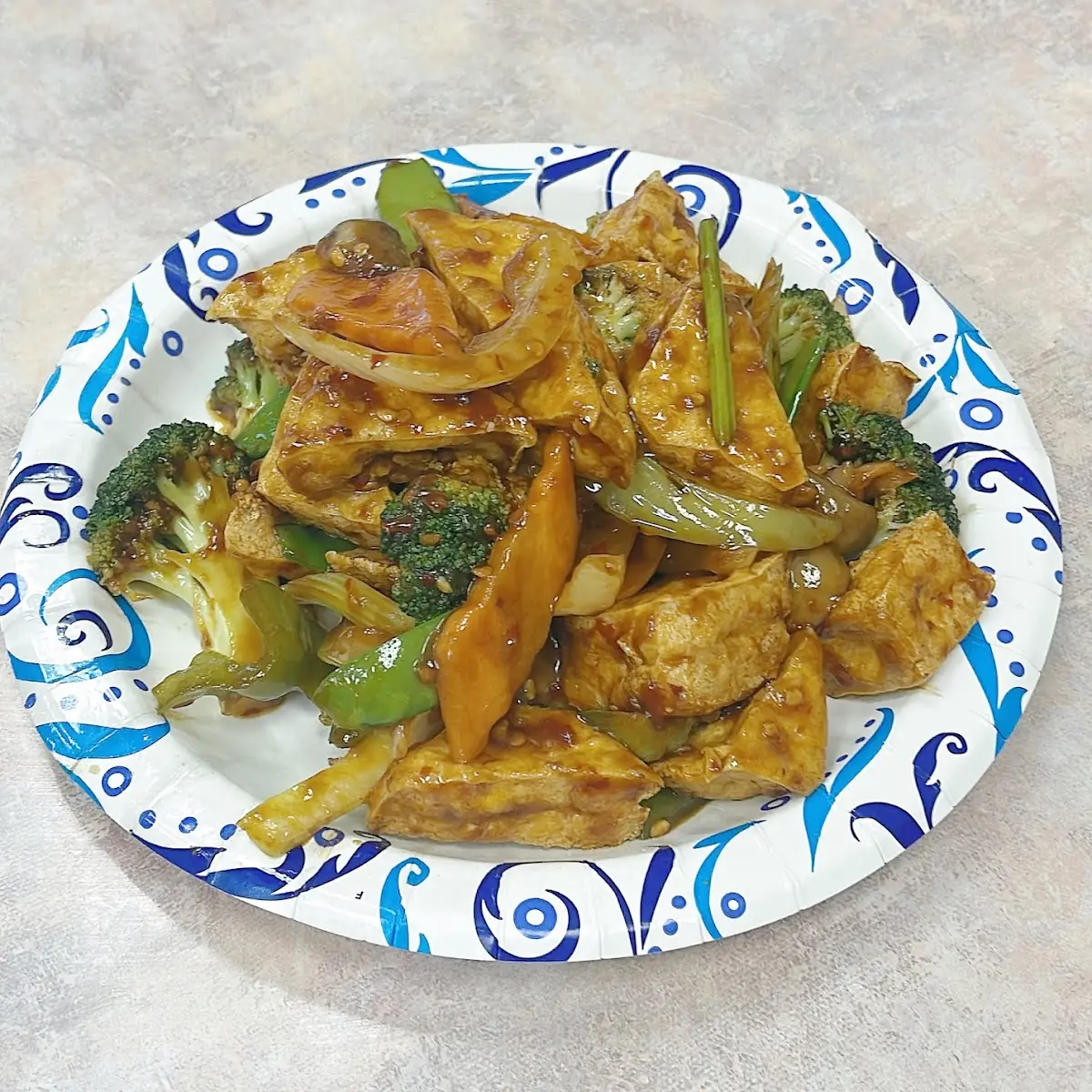 Chicken w Black Bean Sauce