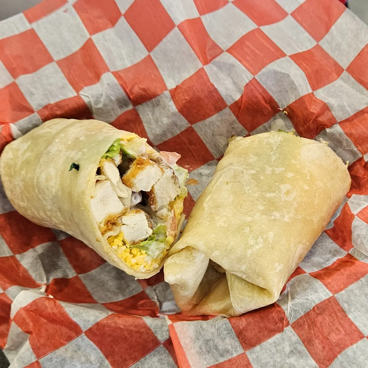 Grilled Chicken Wrap