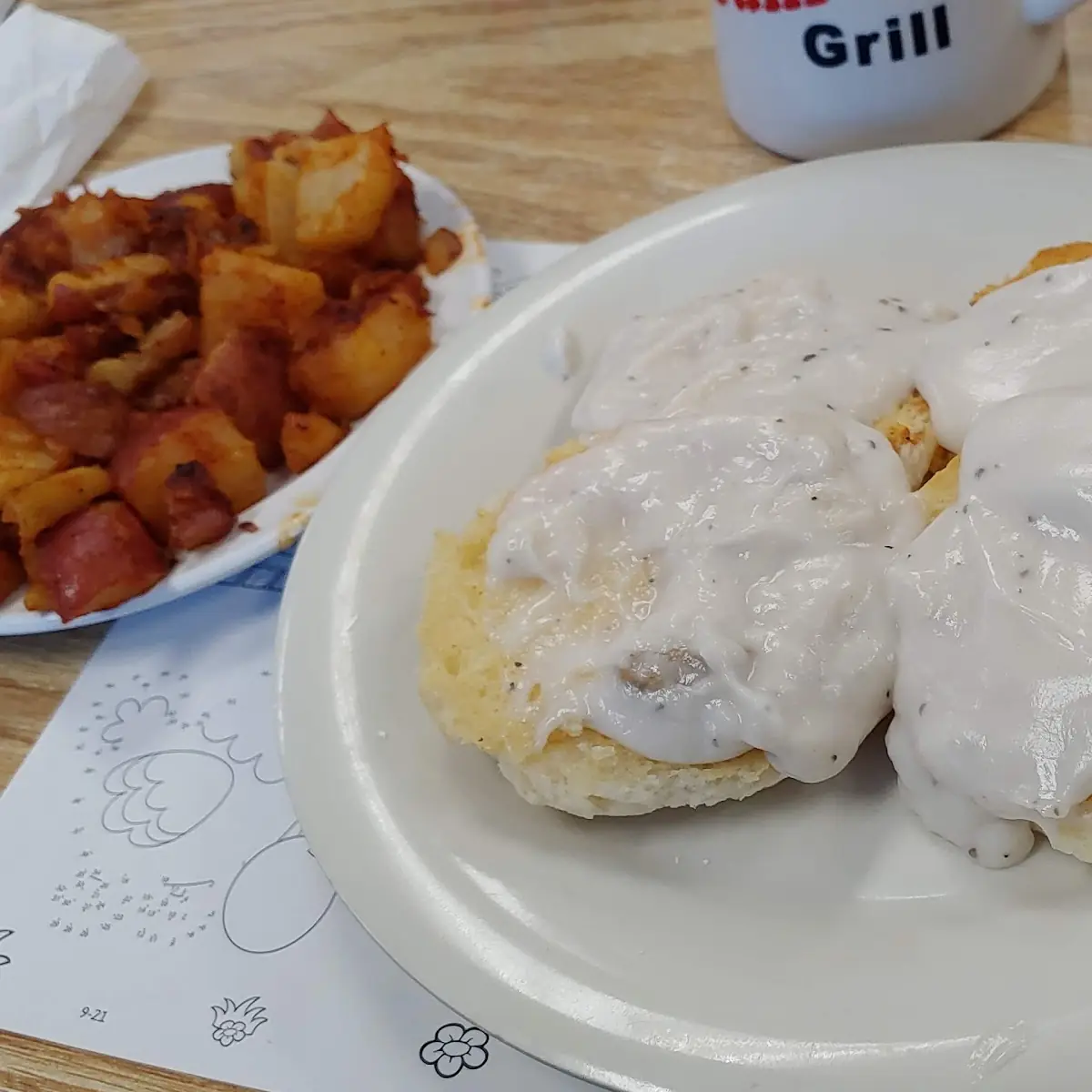 Biscuits and Sausage Gravy