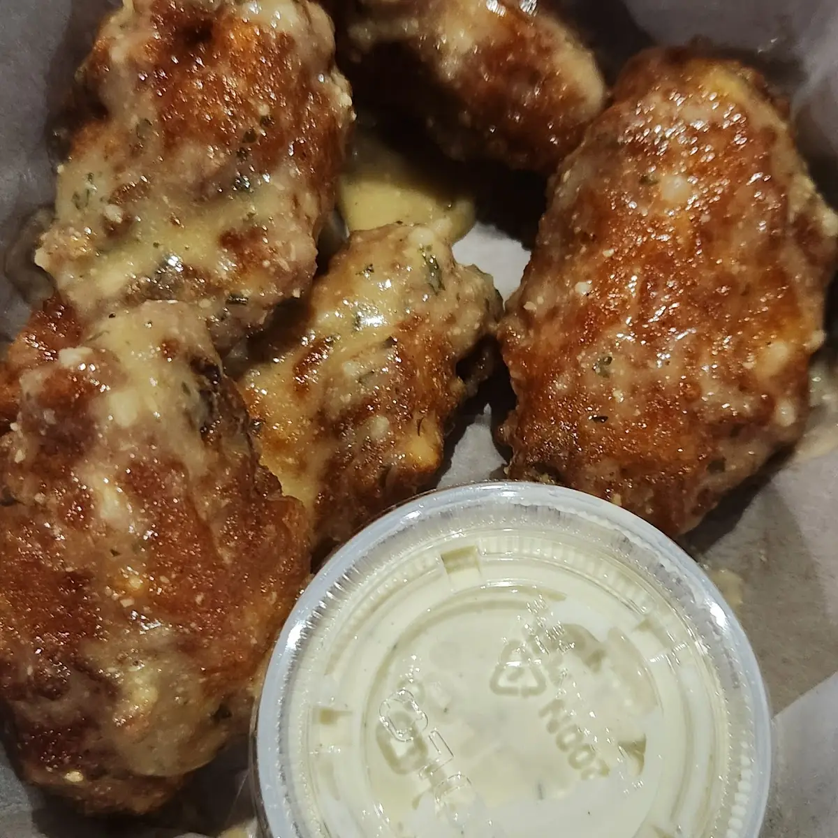 Garlic Parmesan Wings