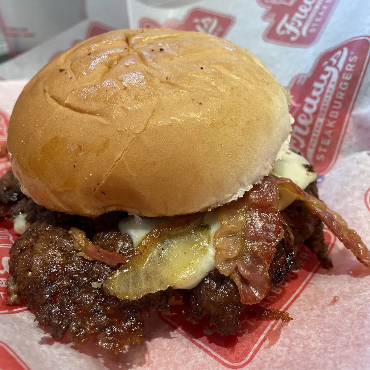 French Onion Steak Burger