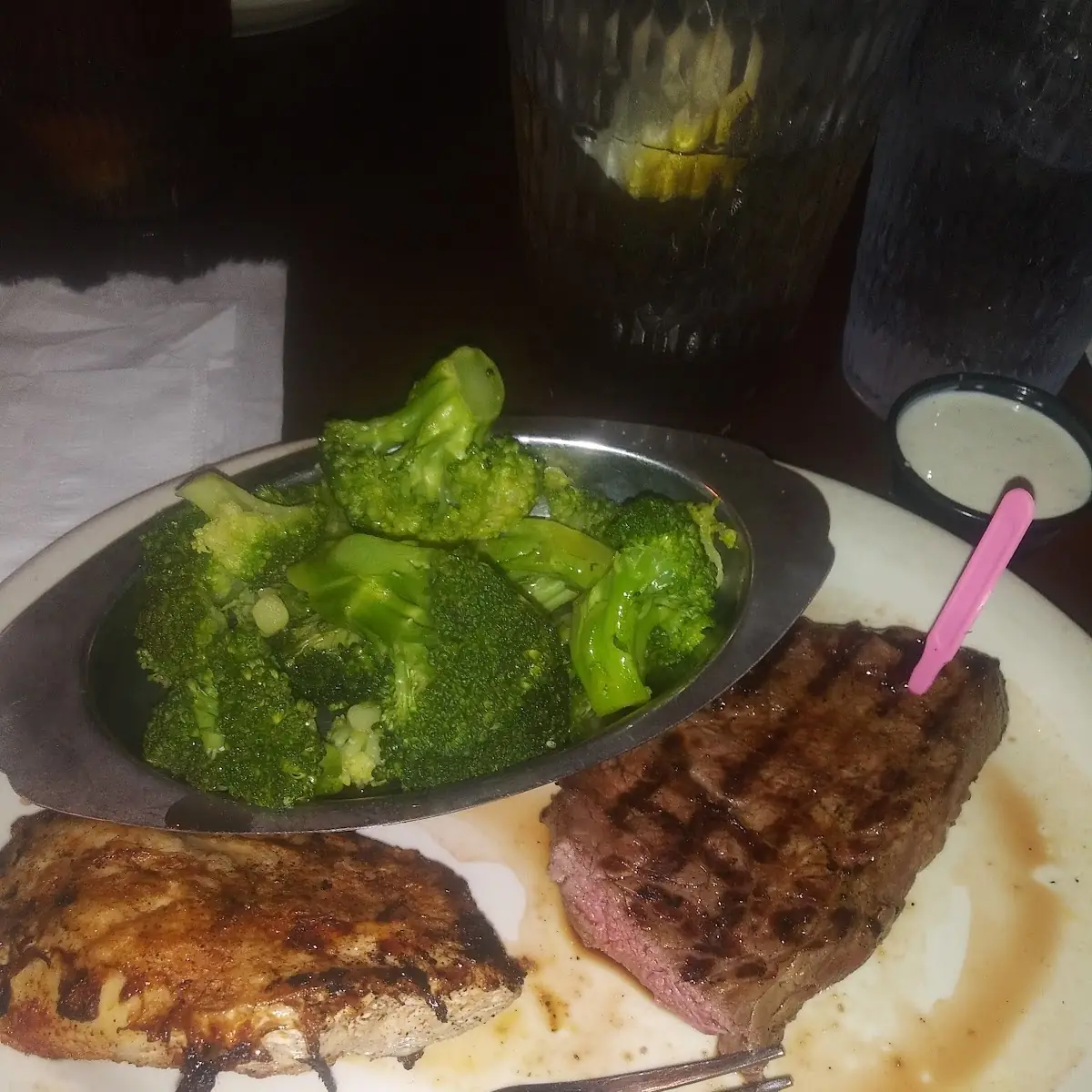Prime Rib & Chicken Brocolli