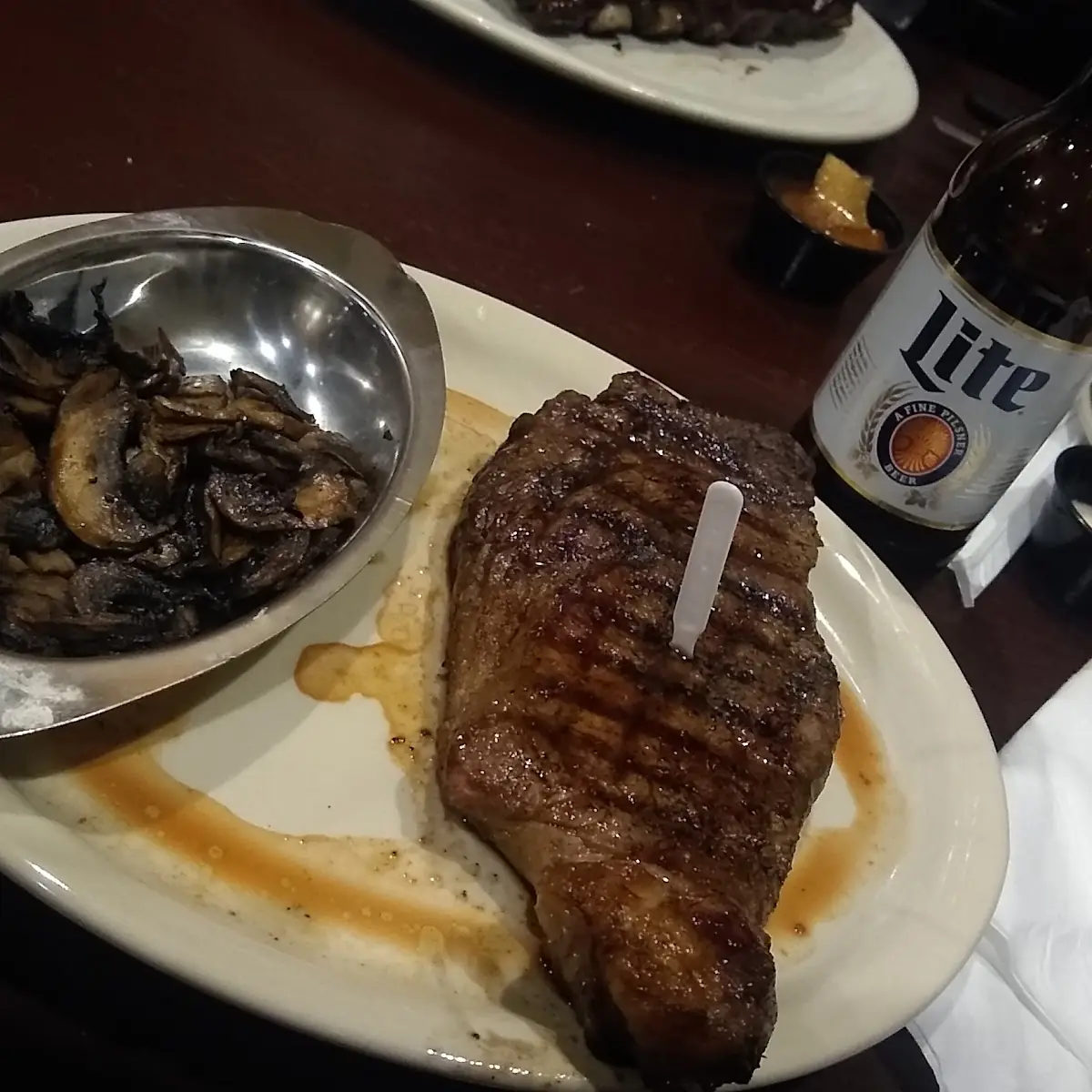 14 oz Ribeye D Combo