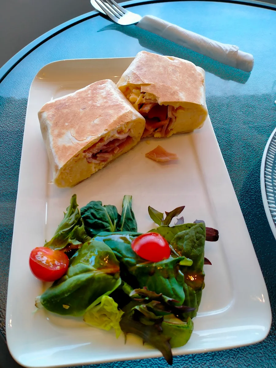 Scrambled Eggs and Bacon Wrap