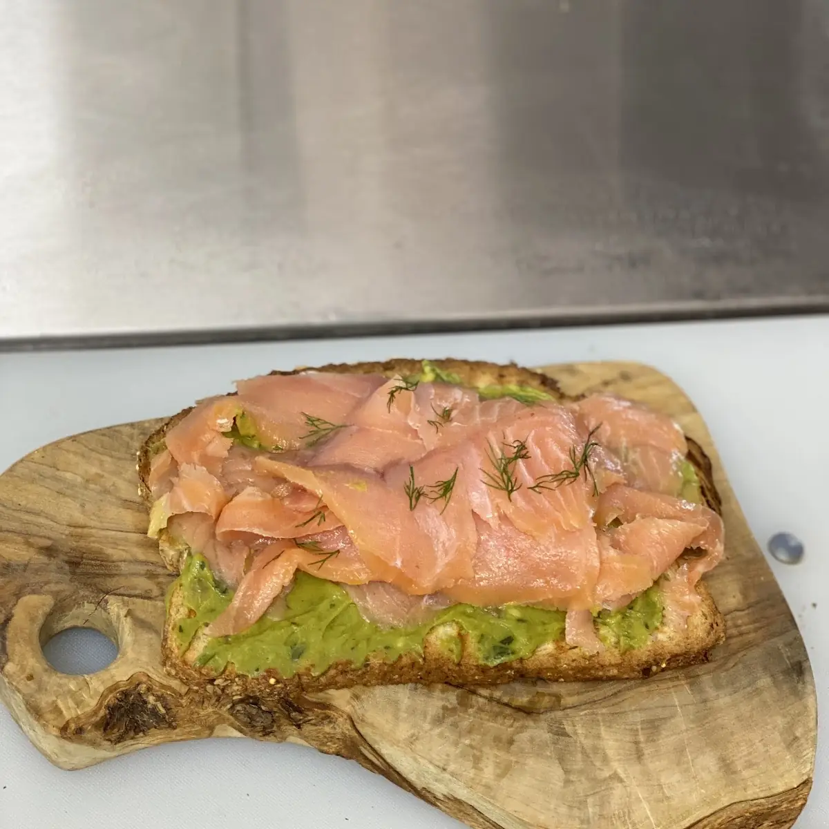 Avocado Toast with Smoked Salmon