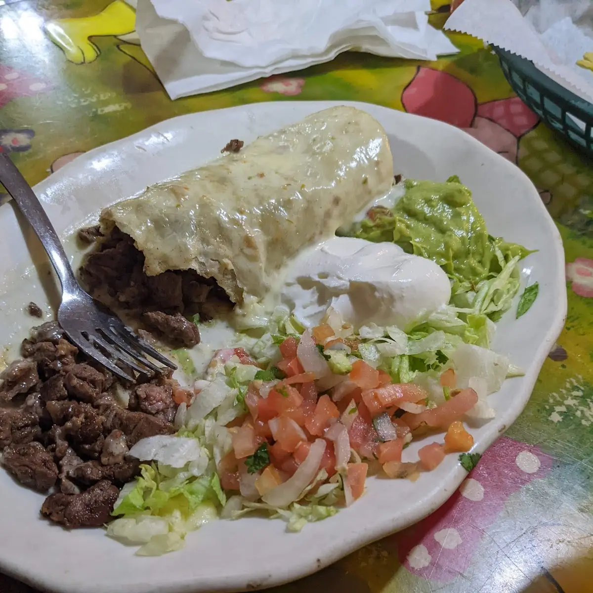 Carne Asada Burrito