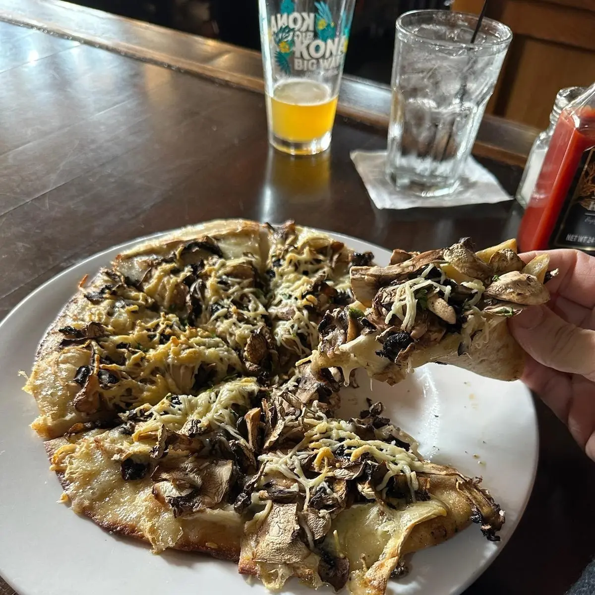 Wild Mushroom Pizza
