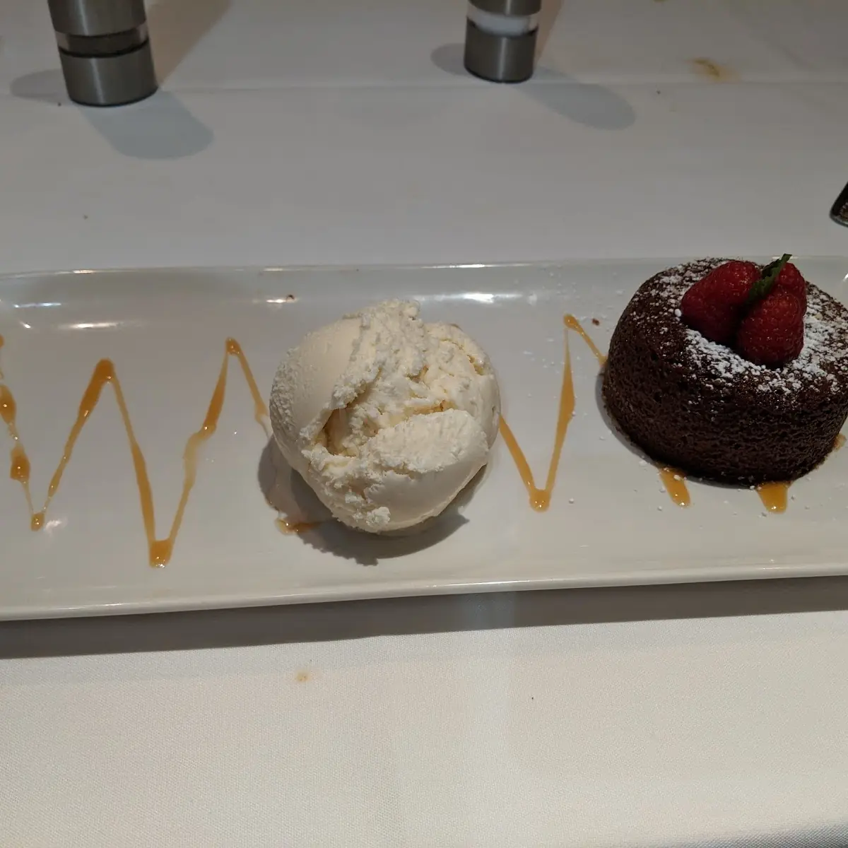 Morton's Legendary Hot Chocolate Cake