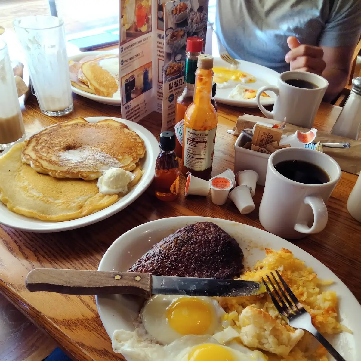 Country Boy Breakfast with Sirloin Steak