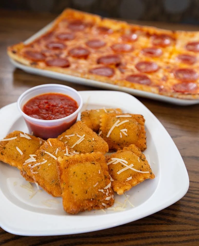 Spicy Toasted Ravioli