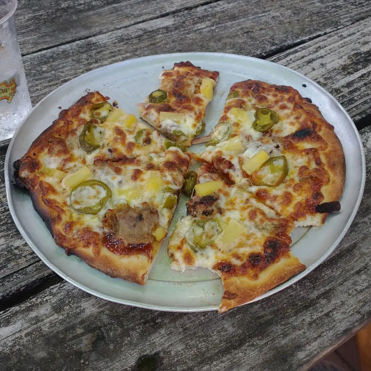 Flying Hawaiian Pizza