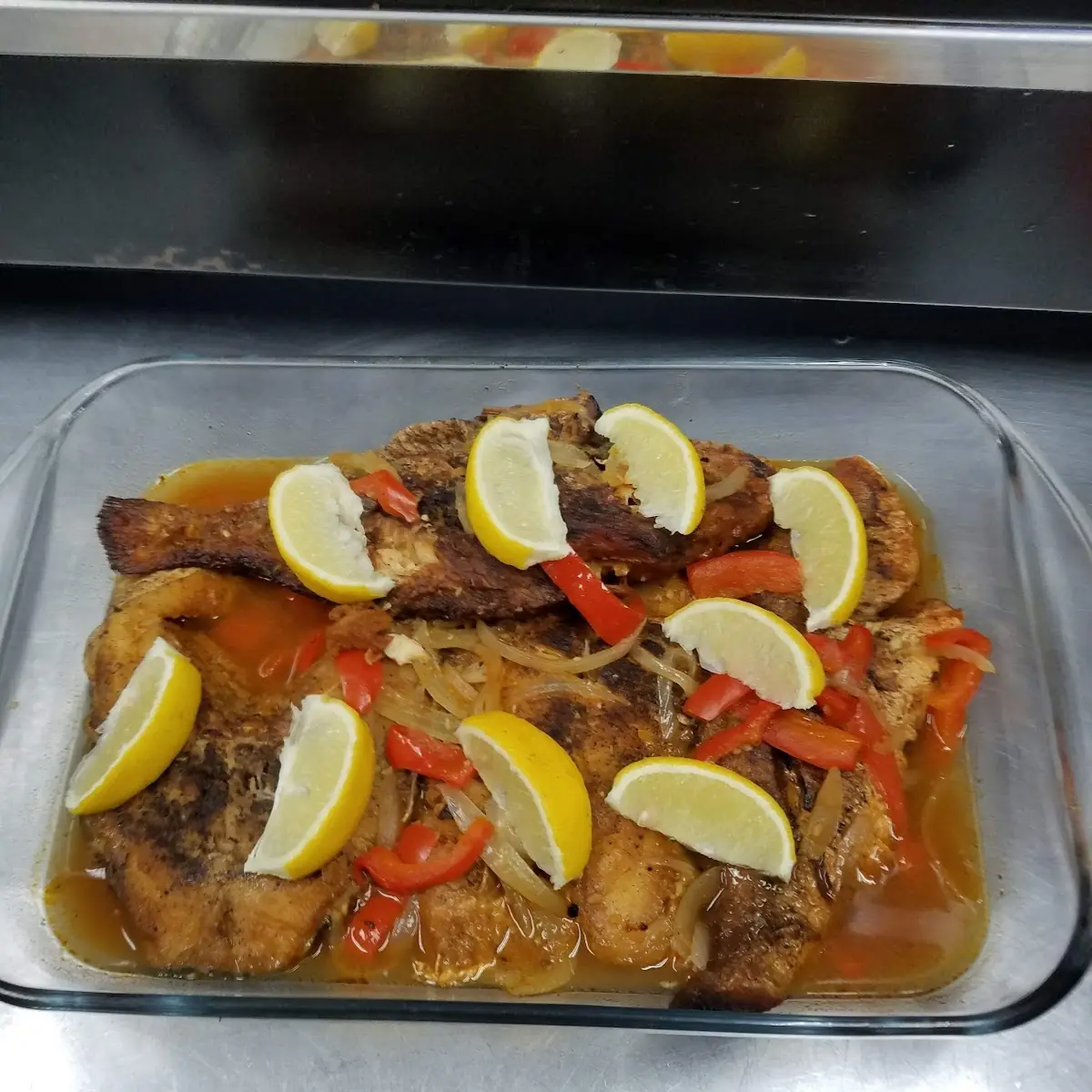 Brown Stew Fish