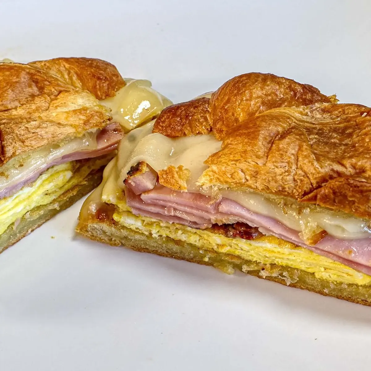 Ham Egg & Cheese Croissant
