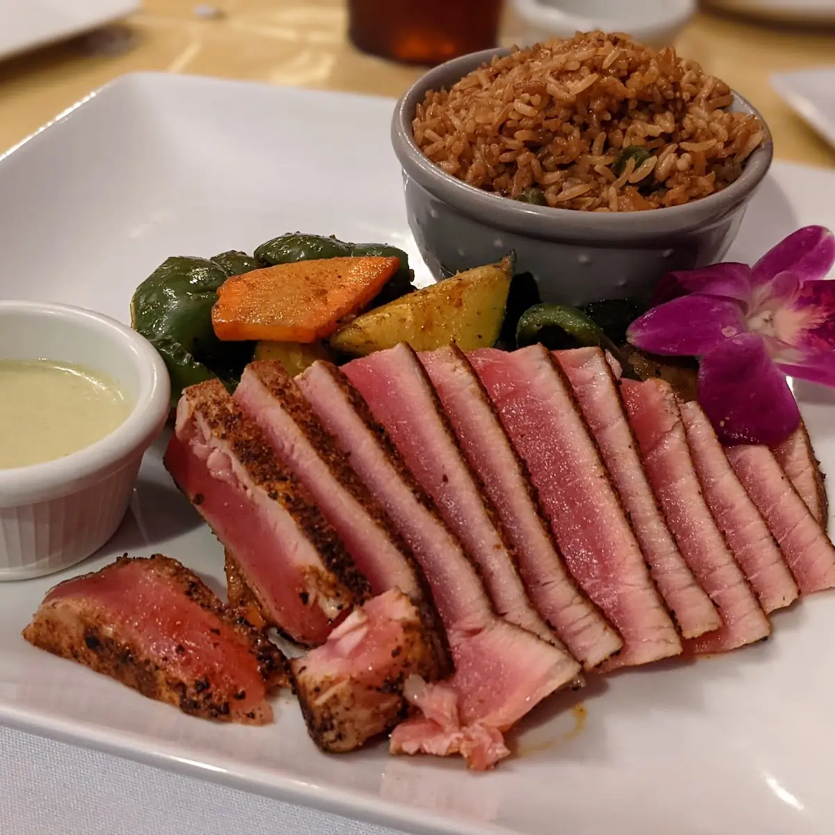 Honey Wasabi Ahi Tuna