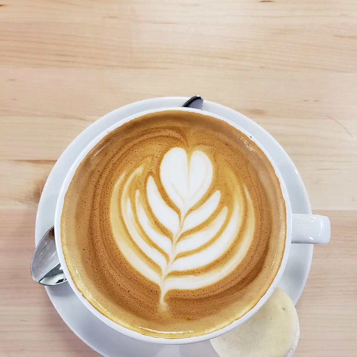 Roasted Pistachio Oat Milk Latte