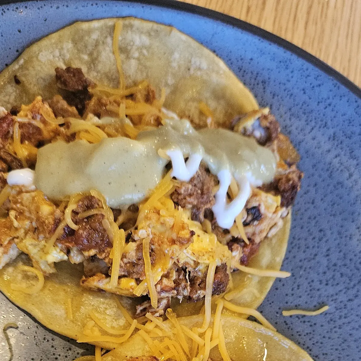 Migas Breakfast Tacos
