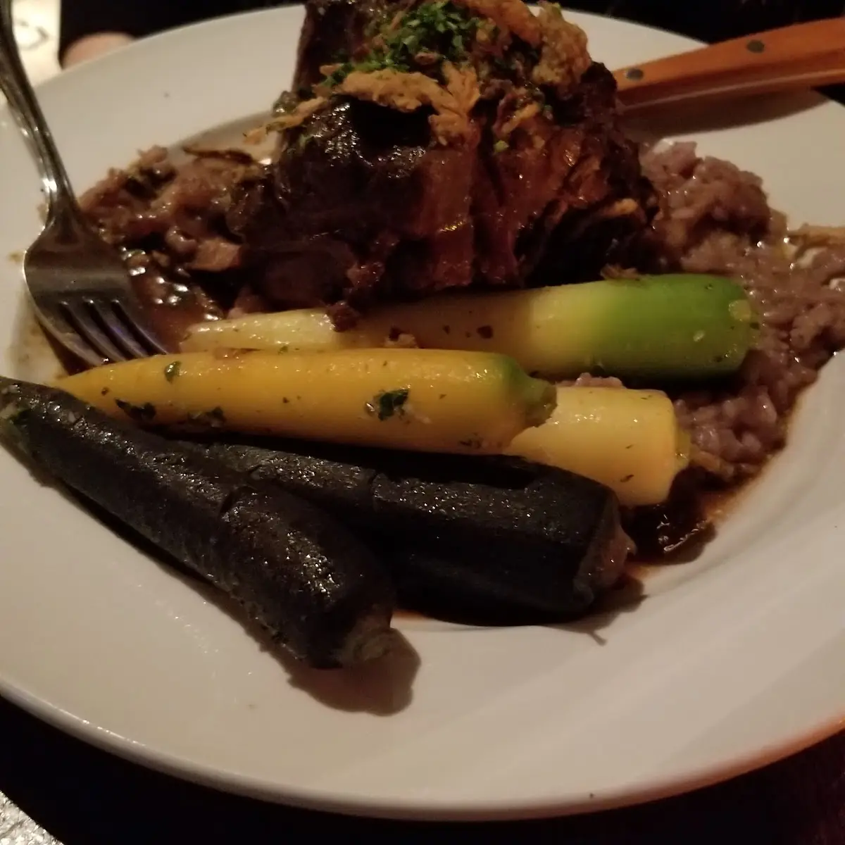 Cocoa Braised Lamb Shank