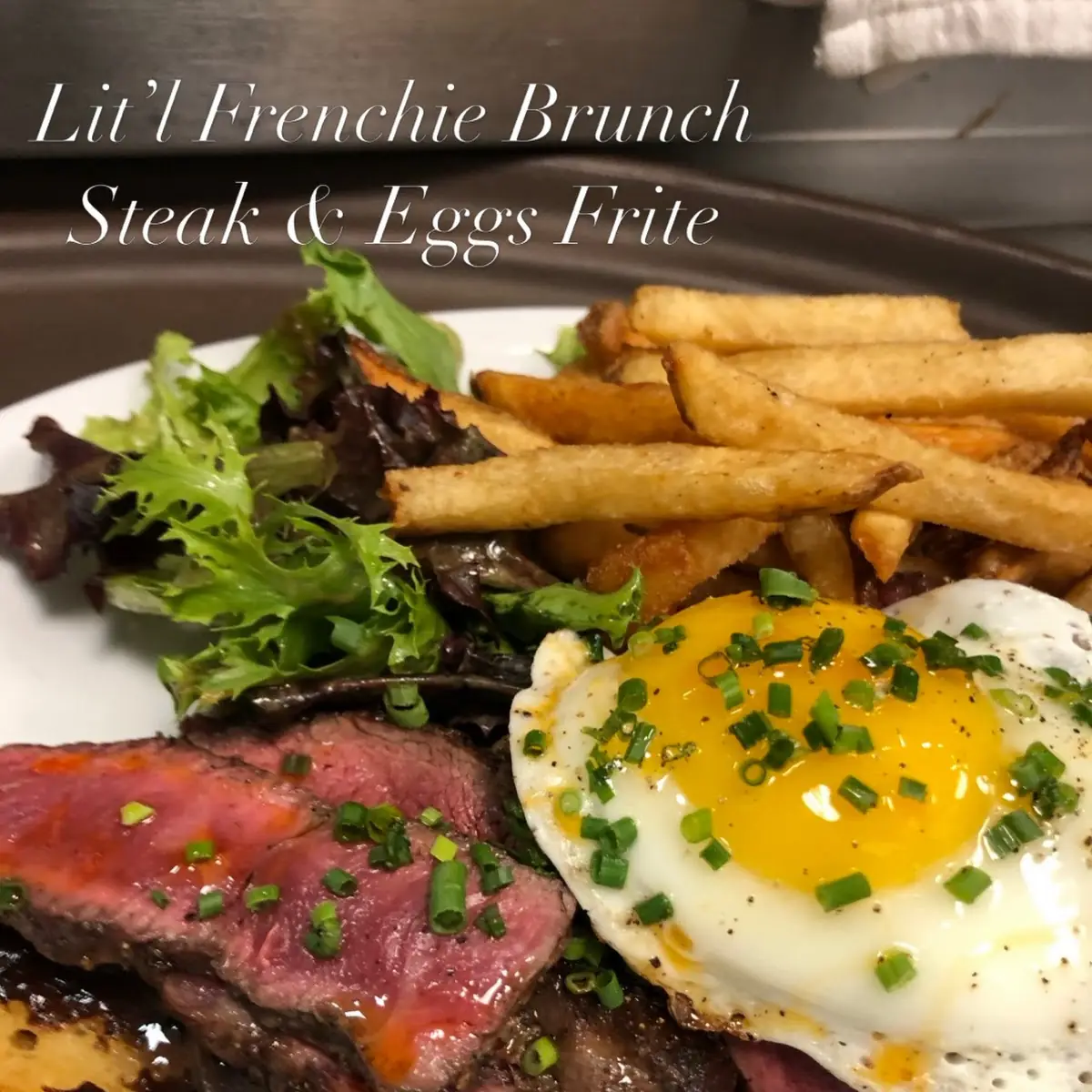 NY Strip Steak Frites