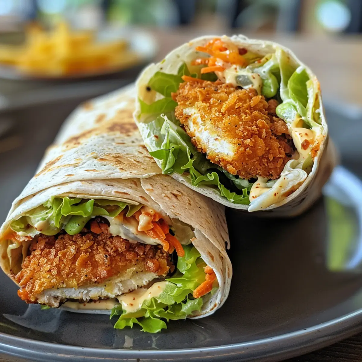 Crispy Chicken Wrap