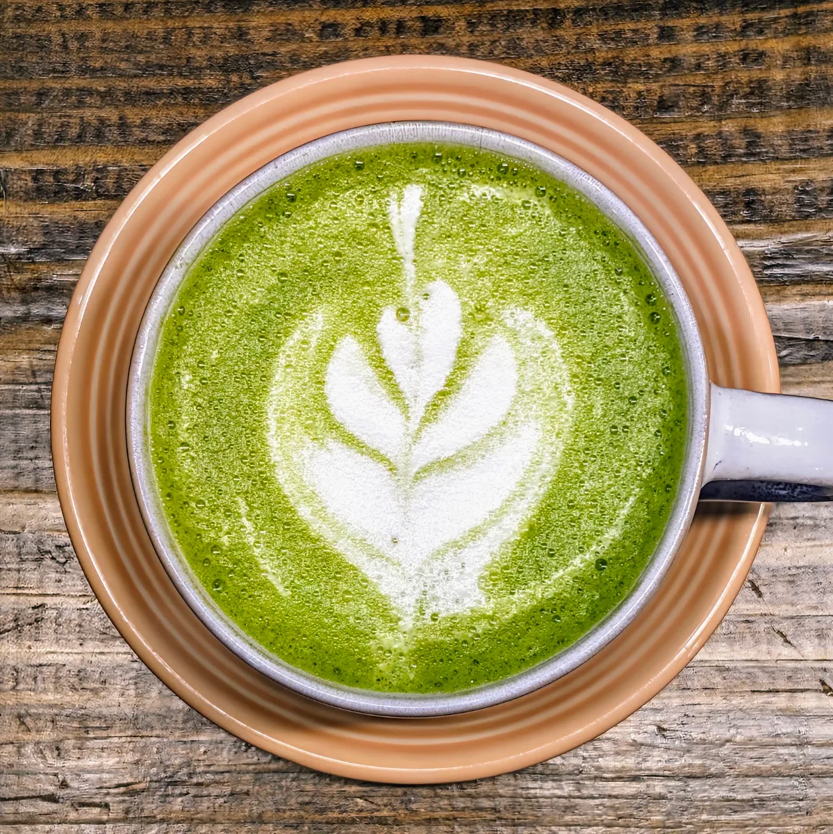 Lavender Vanilla Matcha Frappe
