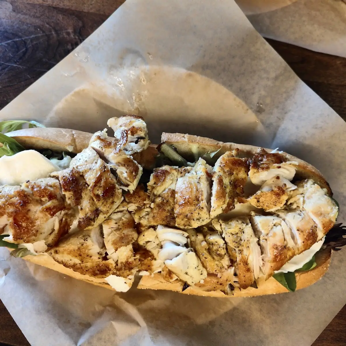 Chicken Pesto Sandwich