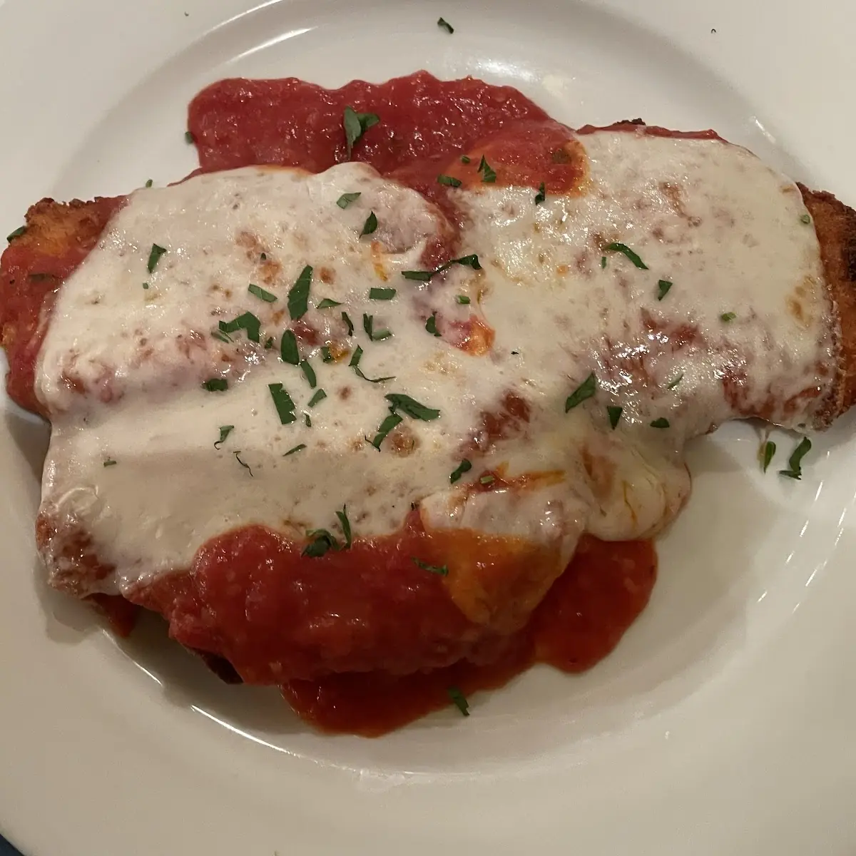 Veal Cutlet Parmigiana