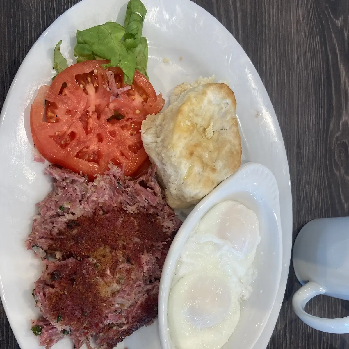 Corned Beef Hash and Eggs