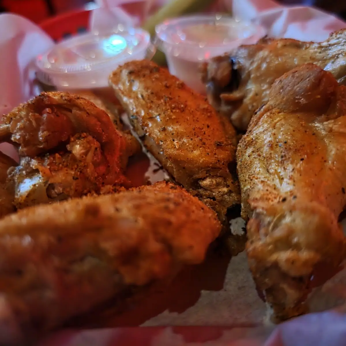 Spicy Ranch Chicken Wings