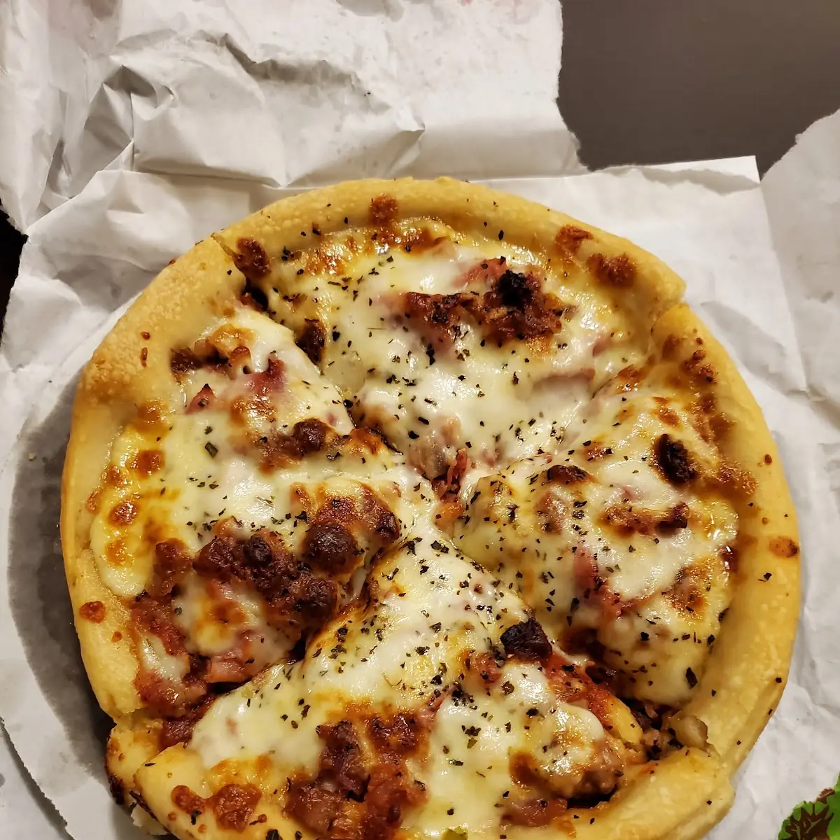 9 Inch Meat Pizza