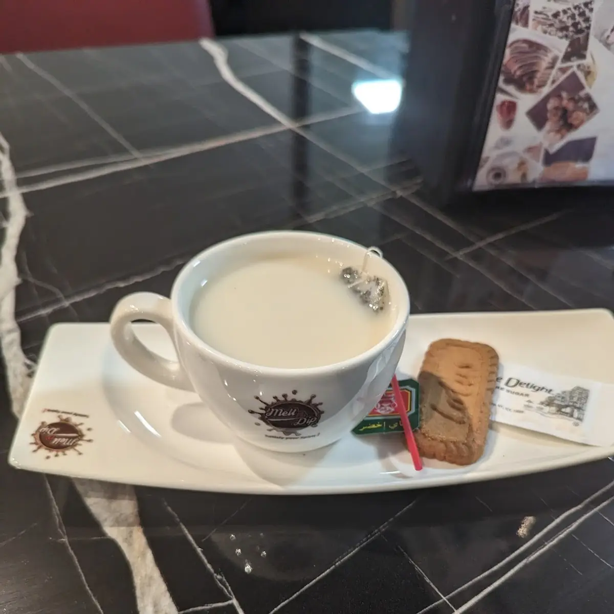 Green Tea with Milk
