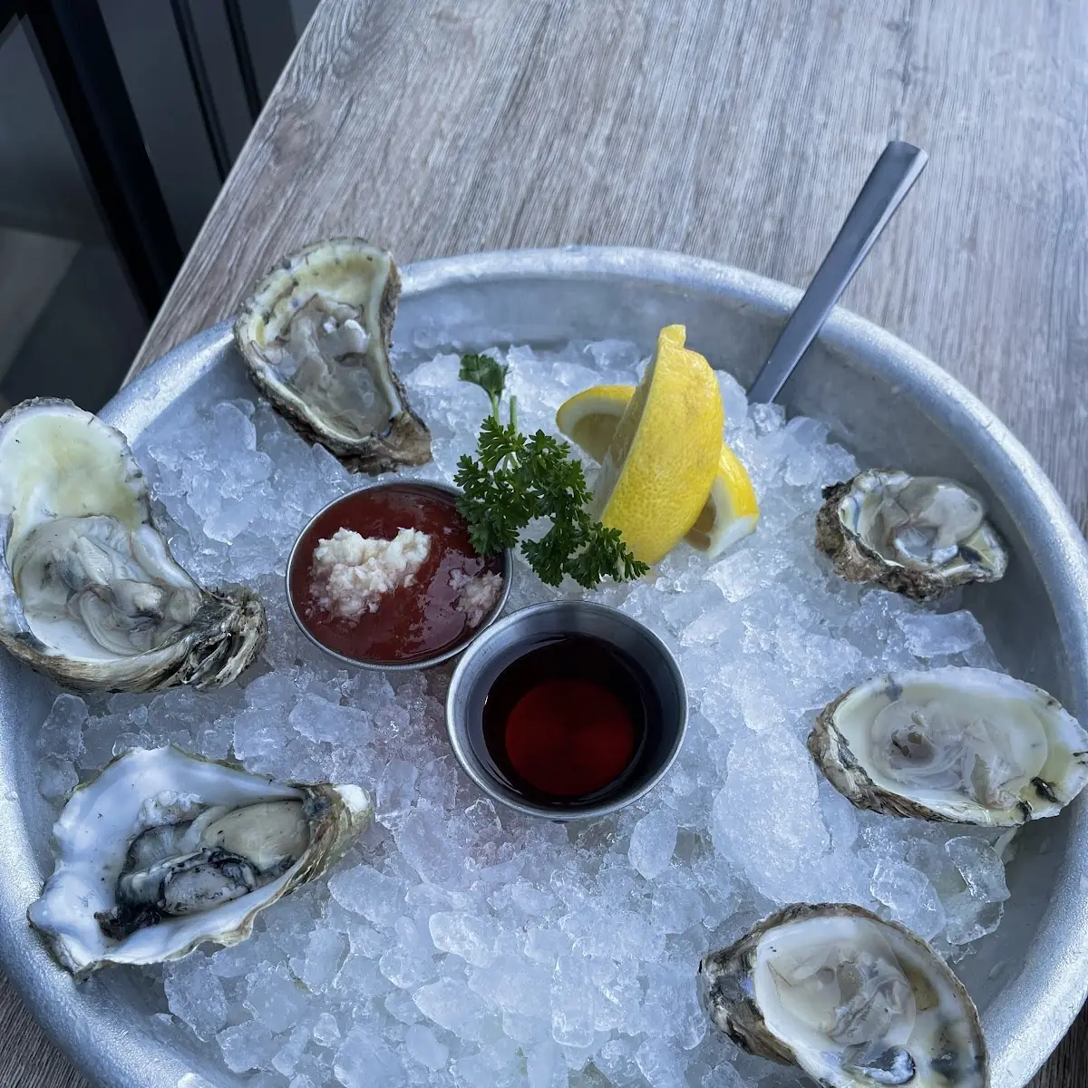 3 Oysters on the Half Shell