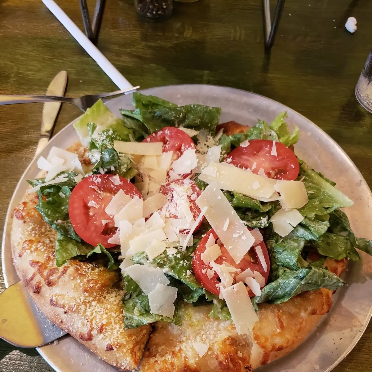 Caesar Salad Pizza