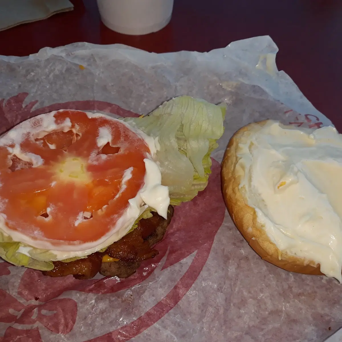 Jr Bacon Cheeseburger