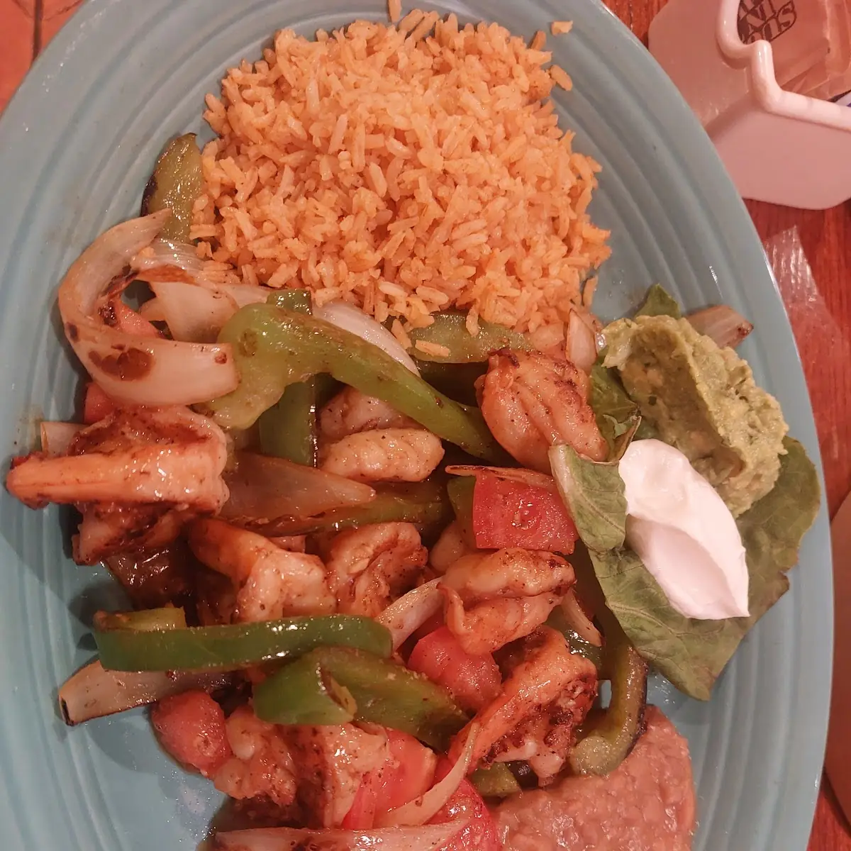 Shrimp Fajitas