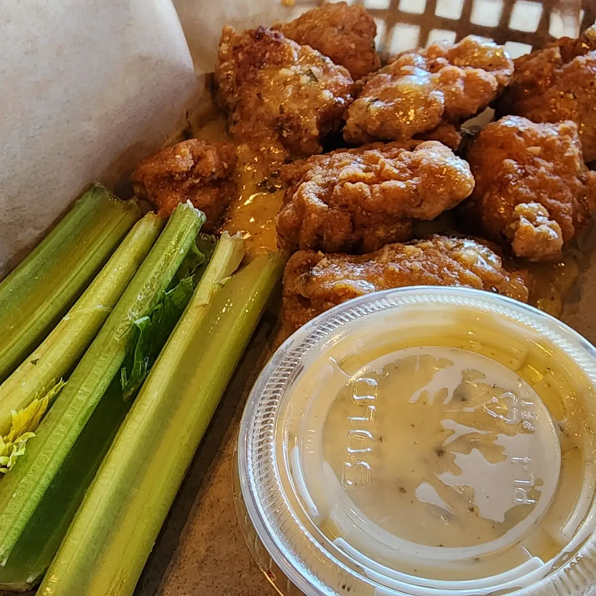 Garlic Parmesan Wings Boneless
