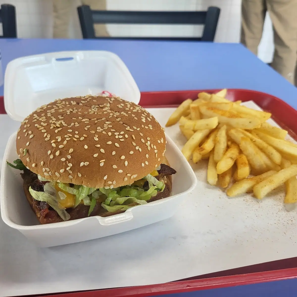 Bacon Cheeseburger Combo