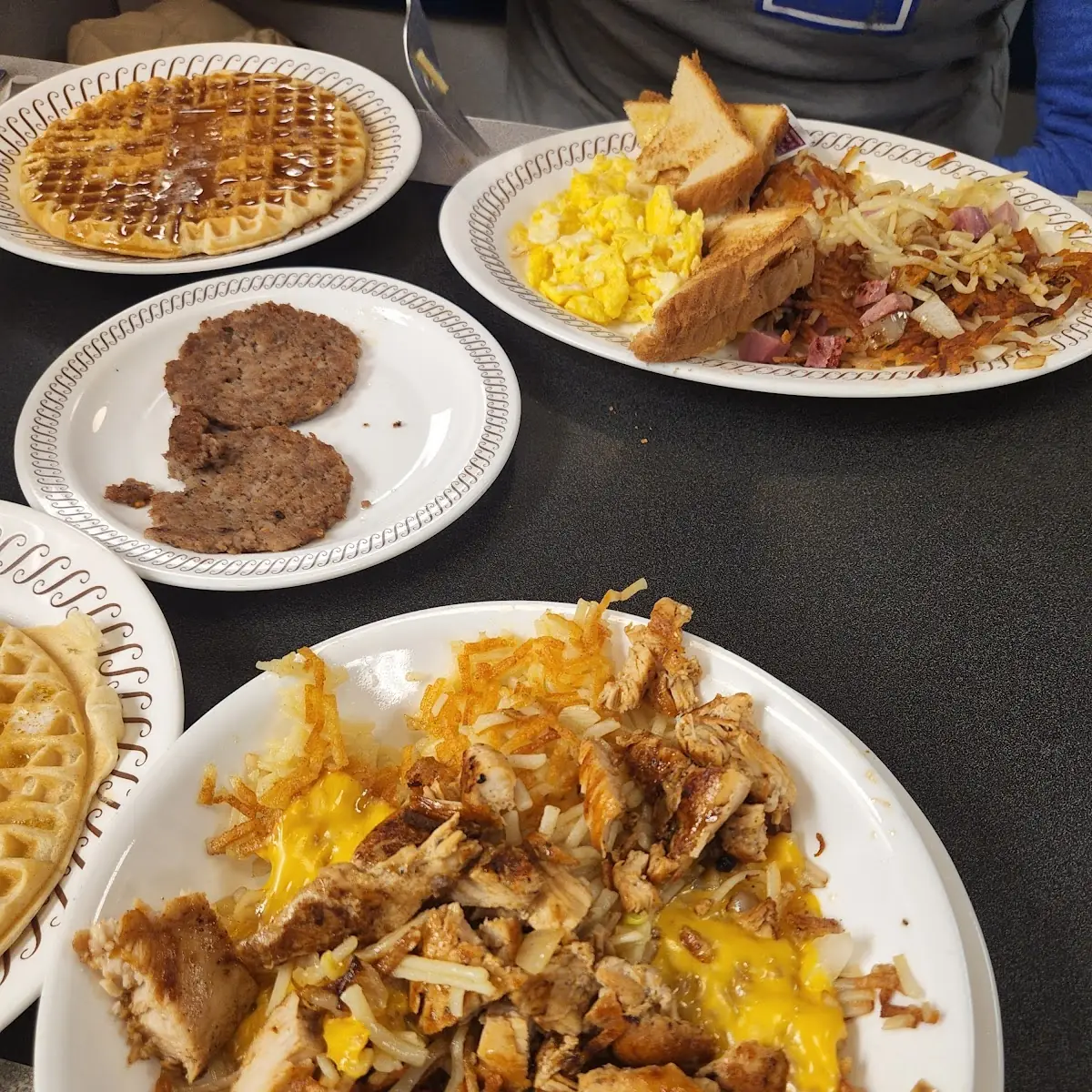 Chicken Melt Hashbrown Bowl