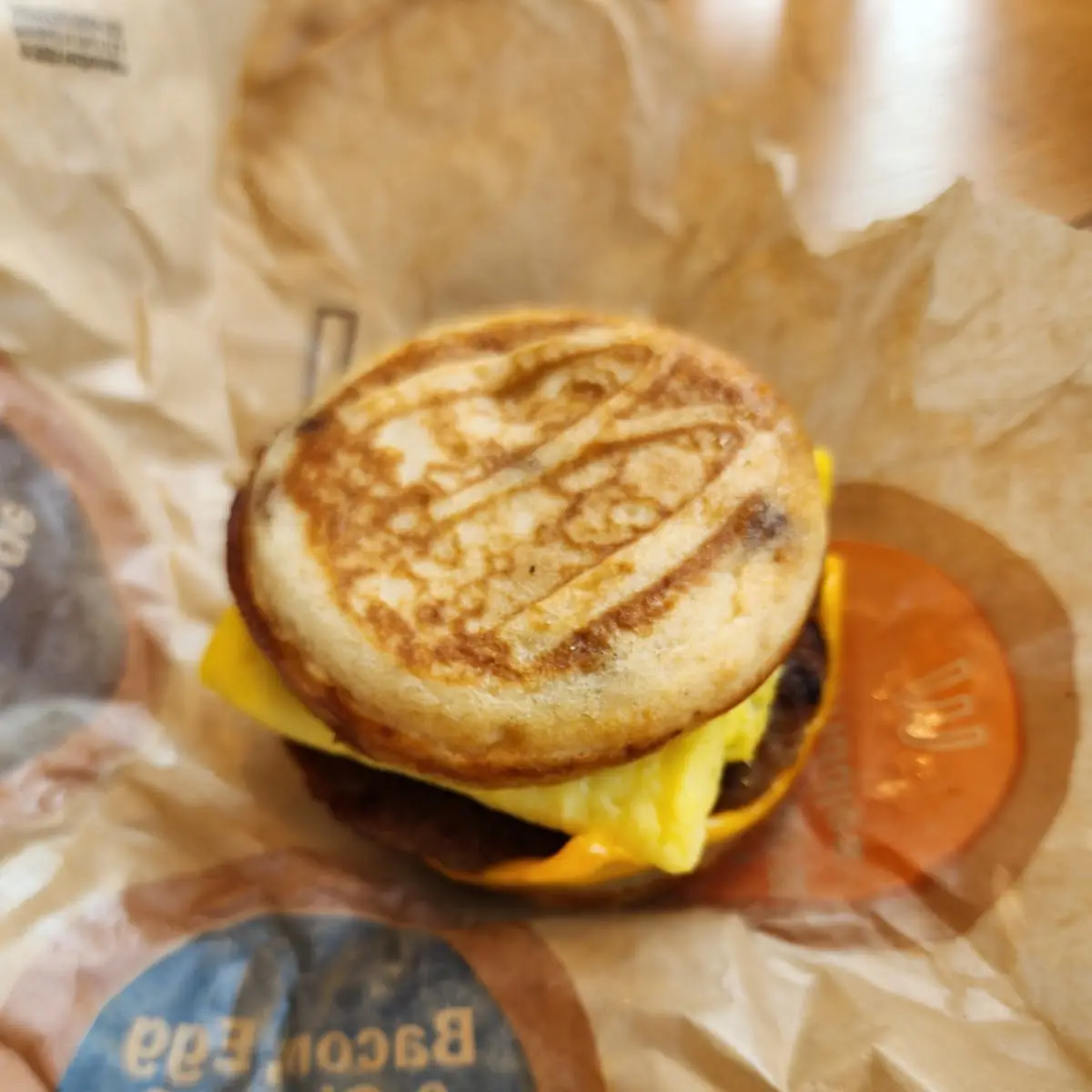 Sausage Egg and Cheese Mcgriddles Meal