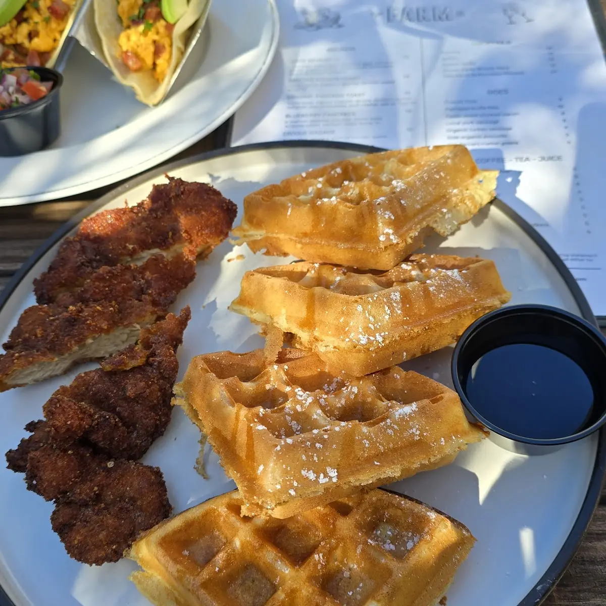 Chicken and Waffles