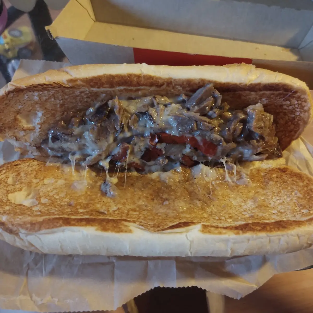 New Prime Rib Philly Cheese Steak