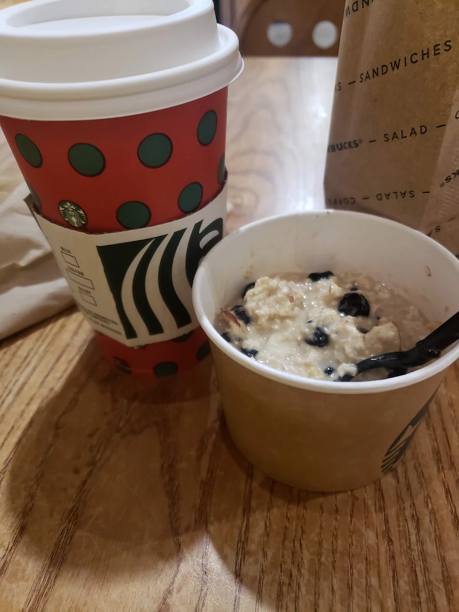 Cappuccino & Blueberry Oatmeal