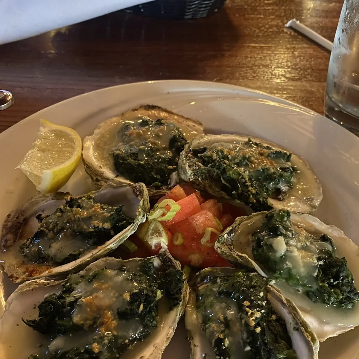 Oysters Rockefeller