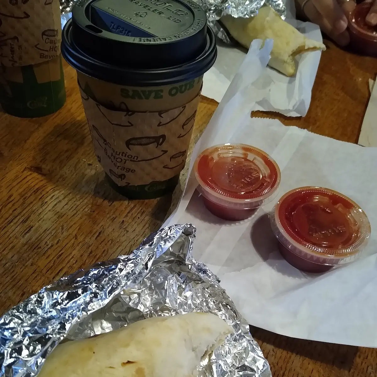 Sausage and Egg Burrito