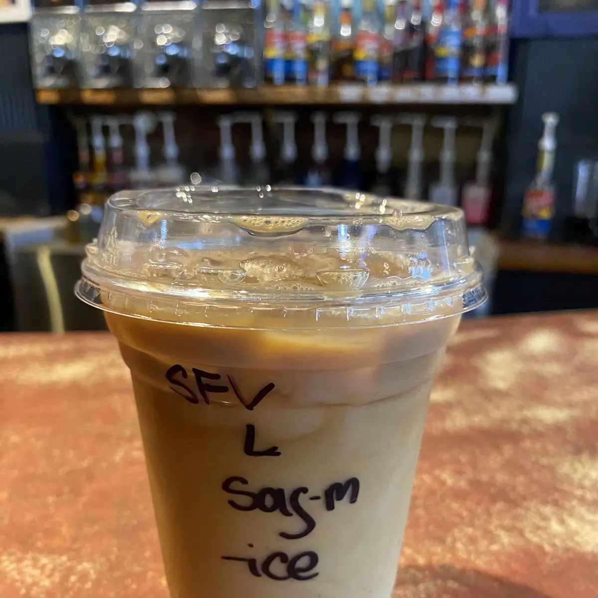Vanilla Sugar Free Soy Milk Latte