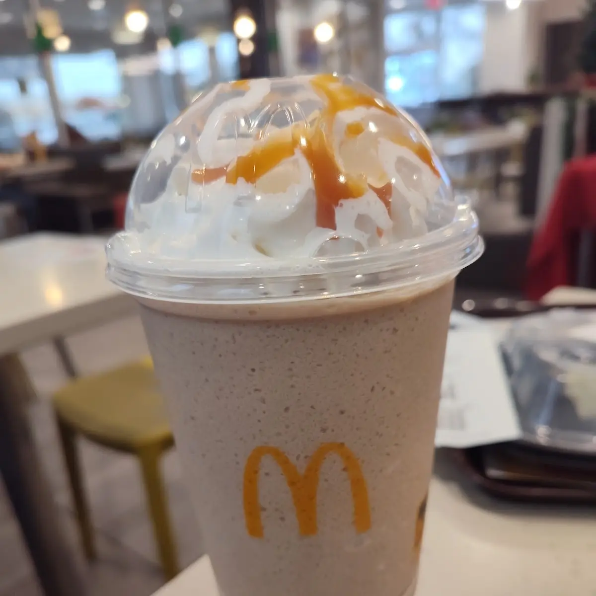 Medium Caramel Frappé